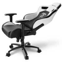 игровое кресло Sharkoon Skiller SGS4 Black-White черно-белый