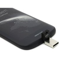 флешка Silicon Power 16GB SP016GBUF2X20V1K Черный, серебристый