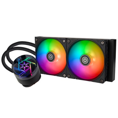 кулер SilverStone NovaPeak 240 ARGB SST-NP240-ARGB Черный