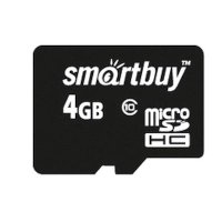 карта памяти SmartBuy 4GB SB4GBSDCL10-00