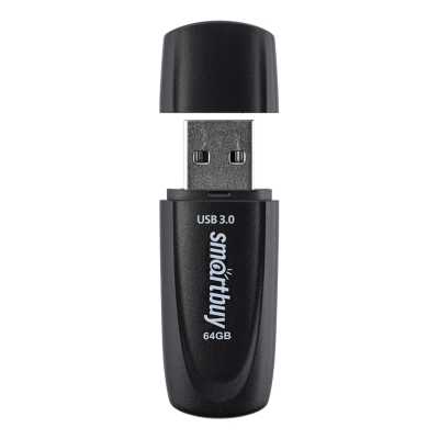 флешка SmartBuy 64GB SB064GB3SCK Черный