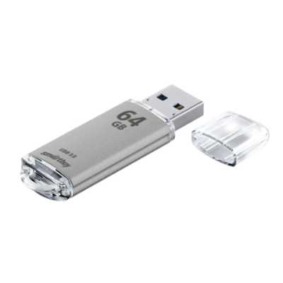 флешка SmartBuy 64GB SB64GBVC-S3 Серебристый