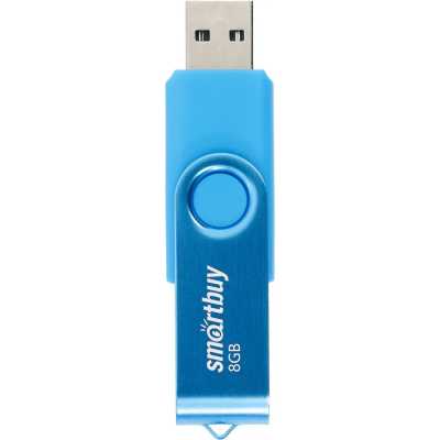 флешка SmartBuy 8GB SB008GB2TWB Голубой