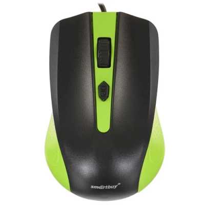 мышь SmartBuy One 352 SBM-352-GK Черный-зеленый