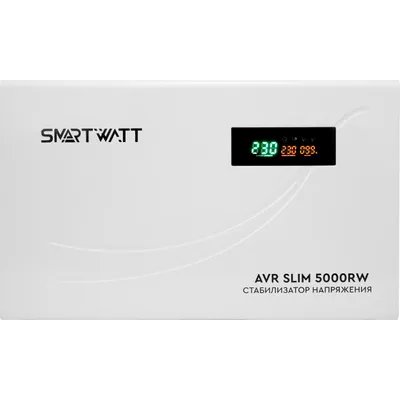 стабилизатор напряжения SMARTWATT AVR Slim 5000RW 4512020310005 Белый