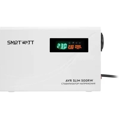 стабилизатор напряжения SMARTWATT AVR Slim 500RW 4512020310002 Белый