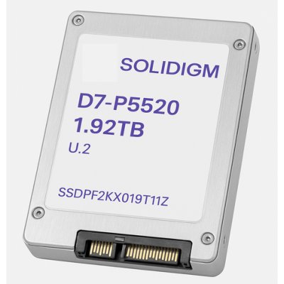 SSD диск Solidigm D7-P5520 1.92Tb SSDPF2KX019T11Z Серебристый