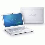 ноутбук Sony Vaio VPC-CA1S1RW Белый