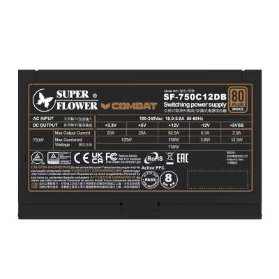 блок питания Super Flower Combat DB 750W SF-750C12DB Черный