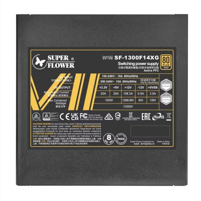 блок питания Super Flower Leadex VII Gold 1300W SF-1300F14XG Черный