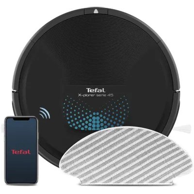 робот-пылесос Tefal X-plorer Serie 45 RG8275WH черный