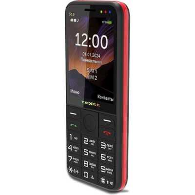 мобильный телефон Texet TM-315 Black