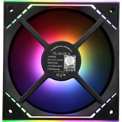 кулер Thermalright TL-M12R-S Reverse Black Черный