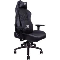 игровое кресло Thermaltake X Comfort Real Leather Black черный