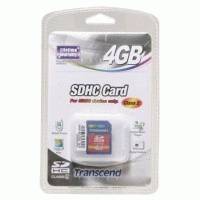 карта памяти Transcend 4GB TS4GSDHC2