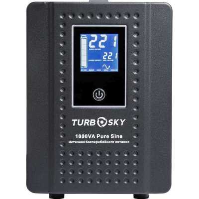 ИБП Turbosky 1000VA Pure Sine Черный
