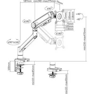 кронштейн Ultramounts UM732BR