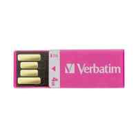 флешка Verbatim 4GB CLIP-IT Pink