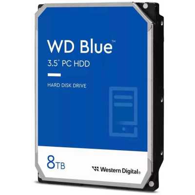 жесткий диск WD Blue 8Tb WD80EAAZ Серебристый