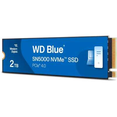 SSD диск WD Blue SN5000 2Tb WDS200T4B0E Синий