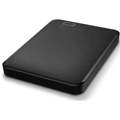 жесткий диск WD Elements Portable 1Tb WDBHHG0010BBK-EESN Черный