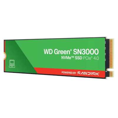 SSD диск WD Green SN3000 1Tb WDS100T5G0E