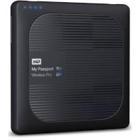 жесткий диск WD My Passport Wireless Pro 1Tb WDBVPL0010BBK-RESN Черный