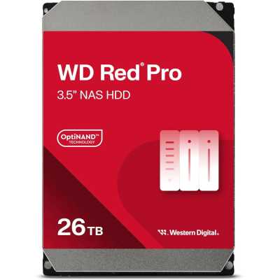 жесткий диск WD Red Pro 26Tb WD260KFGX Серебристый