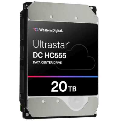 жесткий диск WD Ultrastar DC HC555 20Tb WUH722020CLE604 Серебристый