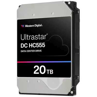 жесткий диск WD Ultrastar DC HC555 20Tb WUH722020CLE604 Серебристый