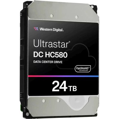 жесткий диск WD Ultrastar DC HC580 24Tb WUH722424ALE604 0F65101 Серый