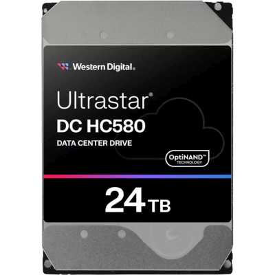 жесткий диск WD Ultrastar DC HC580 24Tb WUH722424ALE604 Серебристый