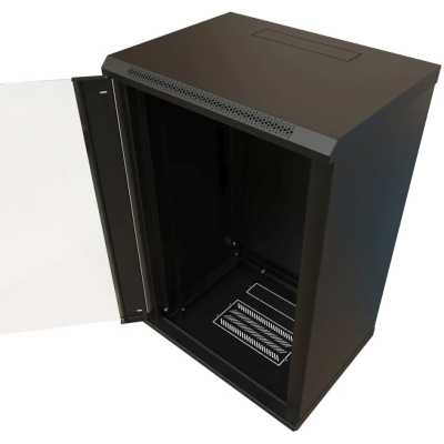 телекоммуникационный шкаф WRLine WR-TW-2266-GP-RAL9004 Черный