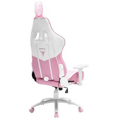 игровое кресло ZONE 51 Bunny Z51-BUN-PI белый - розовый