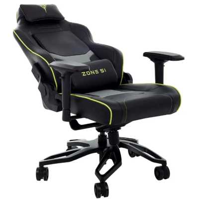 игровое кресло ZONE 51 Cyberpunk Z51-CBP-BG черно-зеленый
