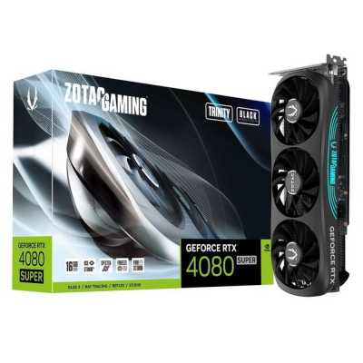 видеокарта Zotac nVidia GeForce RTX 4080 Super Trinity Black Edition 16Gb ZT-D40820D-10P